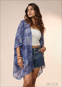 Printed Cardigan - 040426