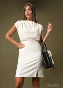 Side Pleated Top - 070126