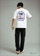 Printed Oversize T-Shirt - 100126