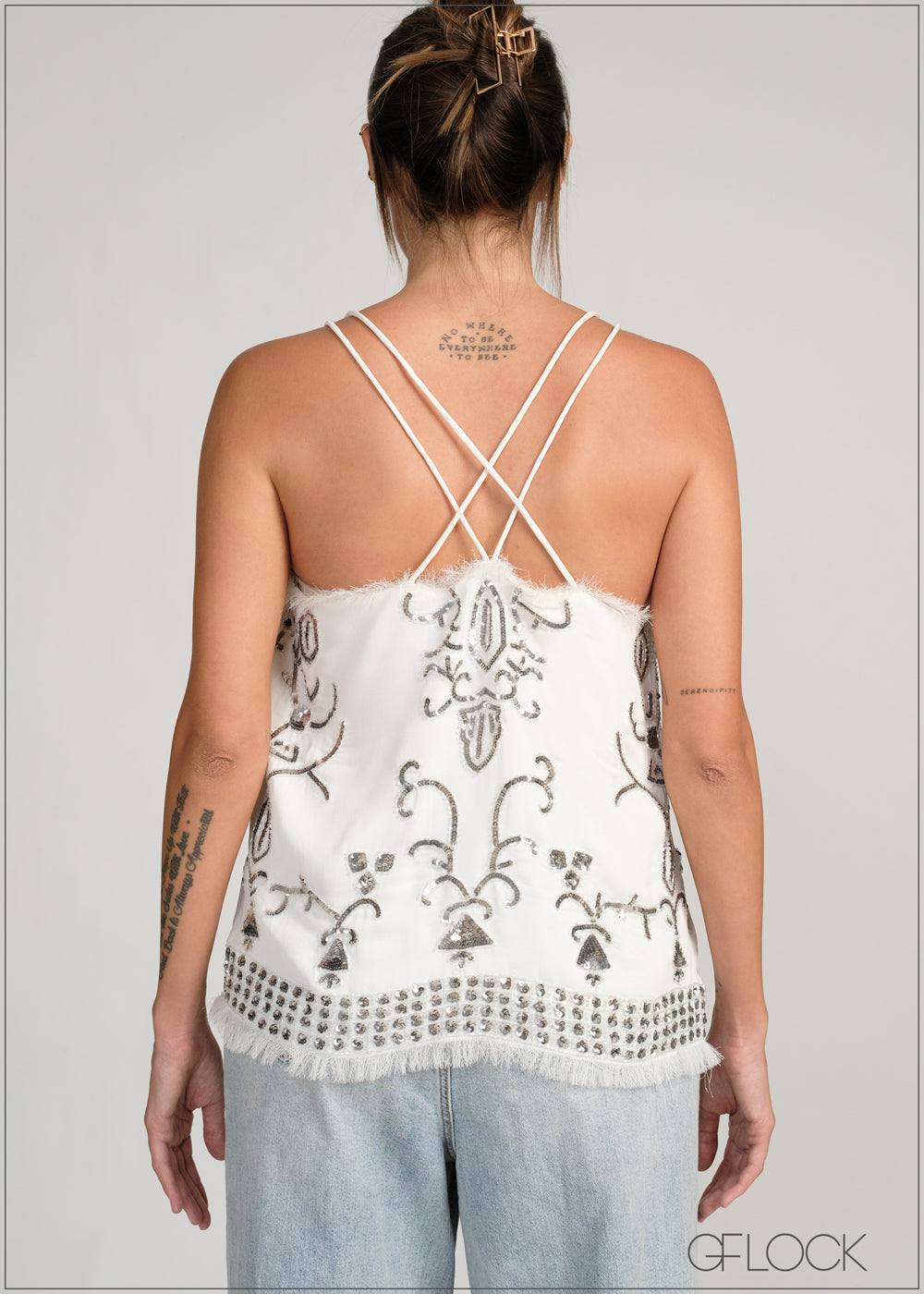 Hand Embellished Cami Top - 271225