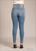 Light Blue Skinny Jean - 241225D