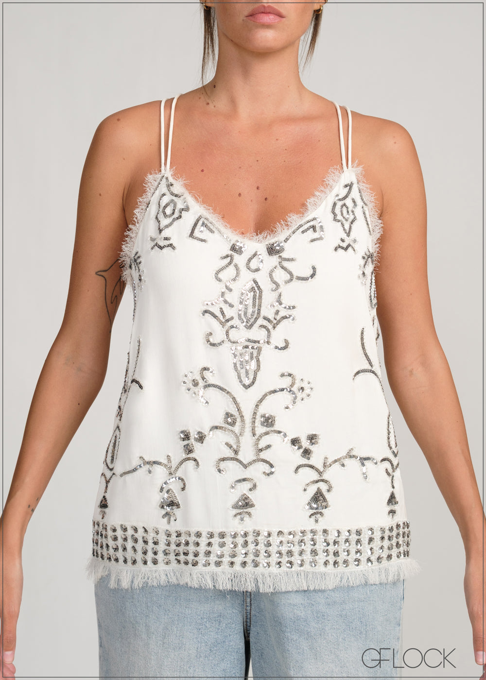 Hand Embellished Cami Top - 271225