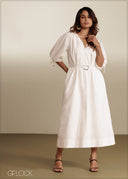 V-Neck Dress - 290526C
