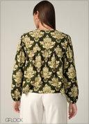 Long Sleeve Printed Top - 090326