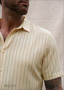 Normal Collar Short Sleeve Shirt - 080426