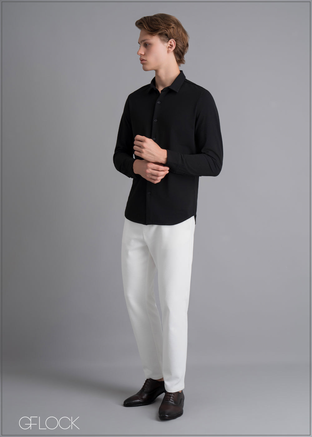 Long Sleeve Polo Shirt - 191223