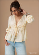 Lace Insert Top - 140926