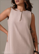 Sleeveless Mini Dress - 111225