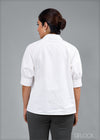 Short Sleeve Top With Puff Sleeves - 260224