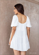 Tiered Mini Dress - 231023