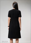 Dress With Ruched Waist - 210325