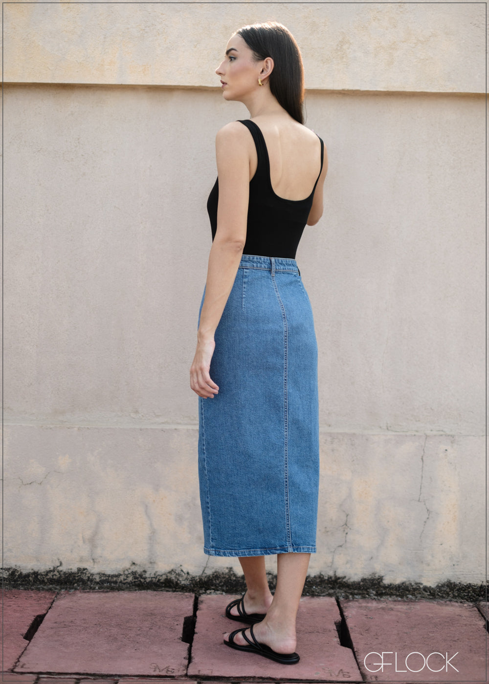 Denim Skirt - 090425