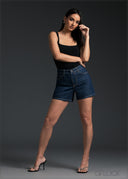 High Rise Denim Short - 170825