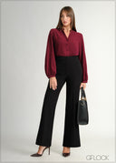 Puff Sleeve Top - 160226