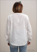 Embroidered Short Kurta Top - 300625