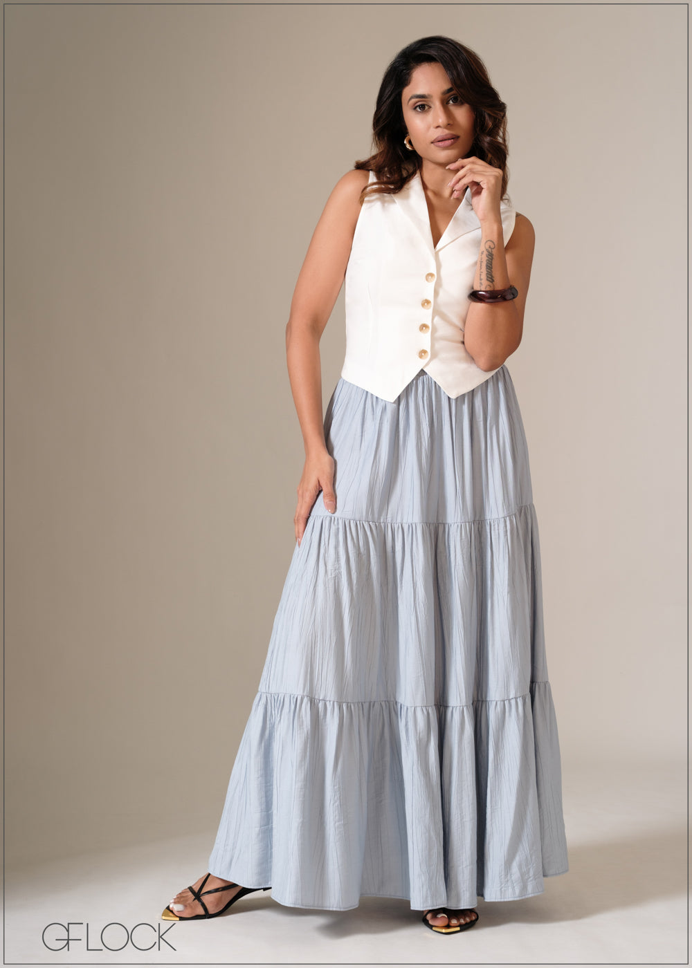 Tiered Skirt - 090126