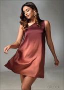 Ombre Printed Mini Dress - 270625