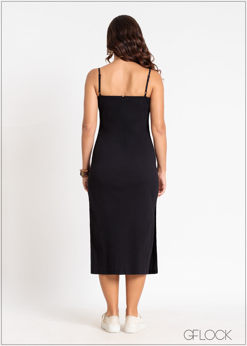 Strappy Fitted Dress - 121124