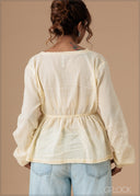 Lace Insert Top - 140926