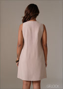 Sleeveless Mini Dress - 111225