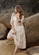 Piping Detail Dress - 201026