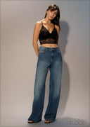 Wide Leg Jean - Short Length - 250626
