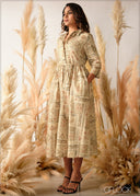 Printed Shirt Dress - 240626