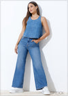 Wide Leg Jean - Long Length - 140824