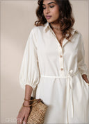 Belt Detail Dress - 220826