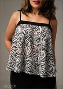 Strappy Flare Top - 051225