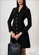 Long Sleeve Blazer Dress - 230926W