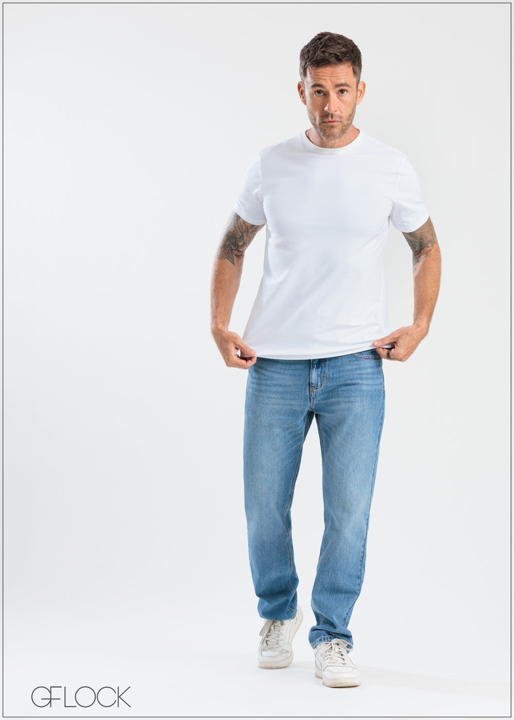 Straight Fit Jeans - Short Length - 250625