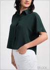Cropped Shirt - 190525