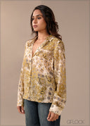 Printed Basic Shirt - 290726