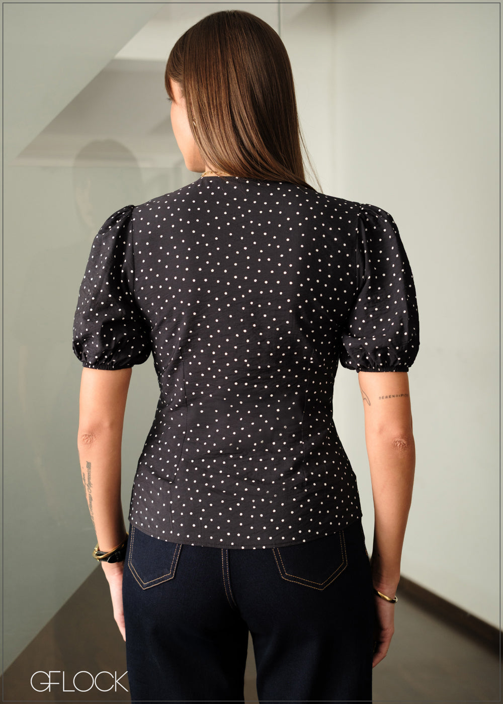 Puff Sleeve Top - 141225