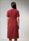 Dress With Ruched Waist - 210325