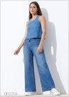 Wide Leg Jean - Long Length - 140824