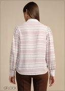 Puff Sleeve Top - 020226