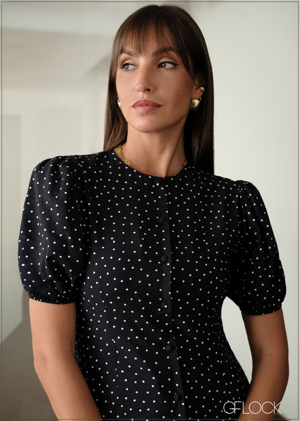 Puff Sleeve Top - 141225