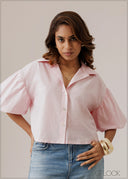 Balloon Sleeve Shirt - 280926