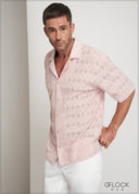 Revere Collar Lace Shirt - 160725