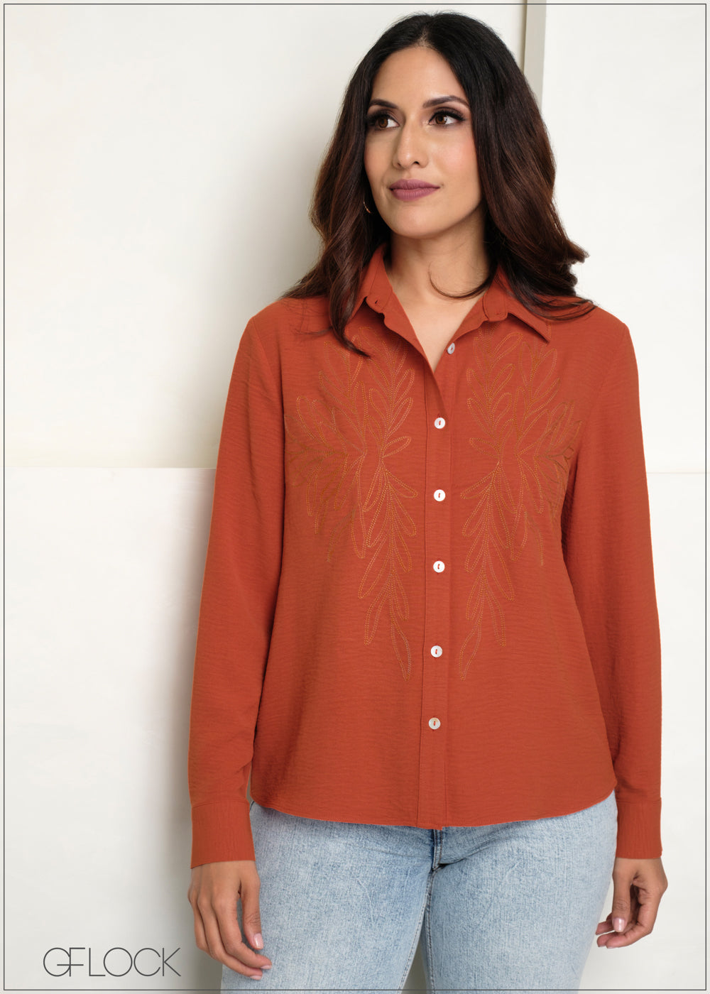 Embroidery Shirt - 140625