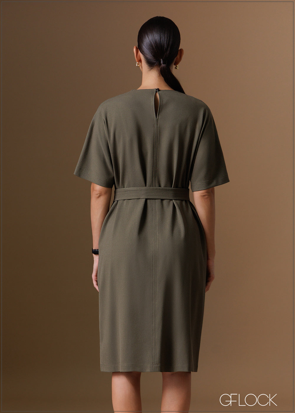 Front Slit Dress - 120925