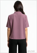 Short Sleeve Basic Shirt - 100325