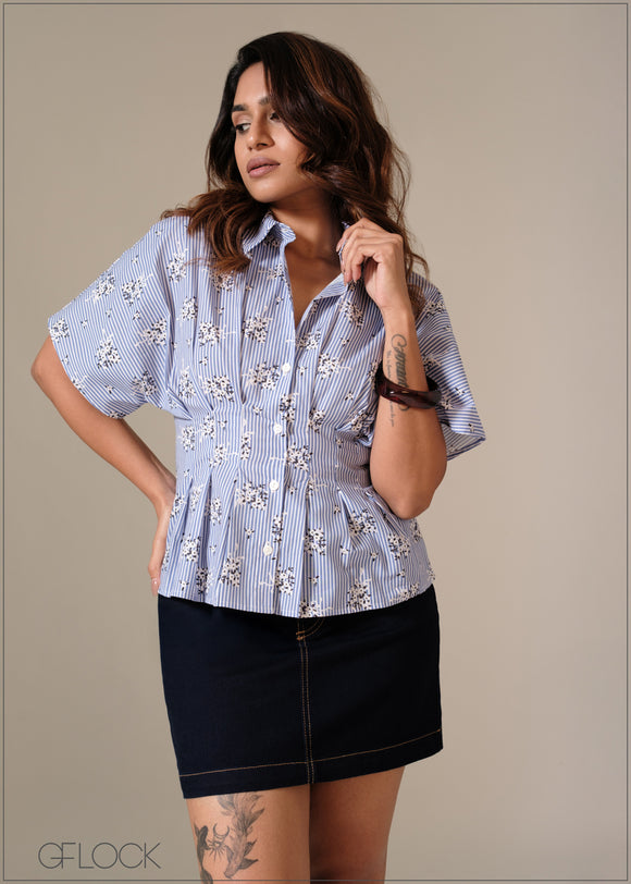 Waist Detailed Top - 090126