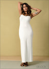 Contrast Bodycon Dress - 260925