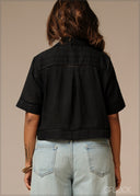 Dobby Crop Top - 250926
