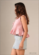 Pintuck Detailed Top - 130326