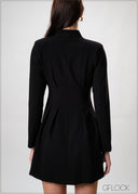 Long Sleeve Blazer Dress - 230926W