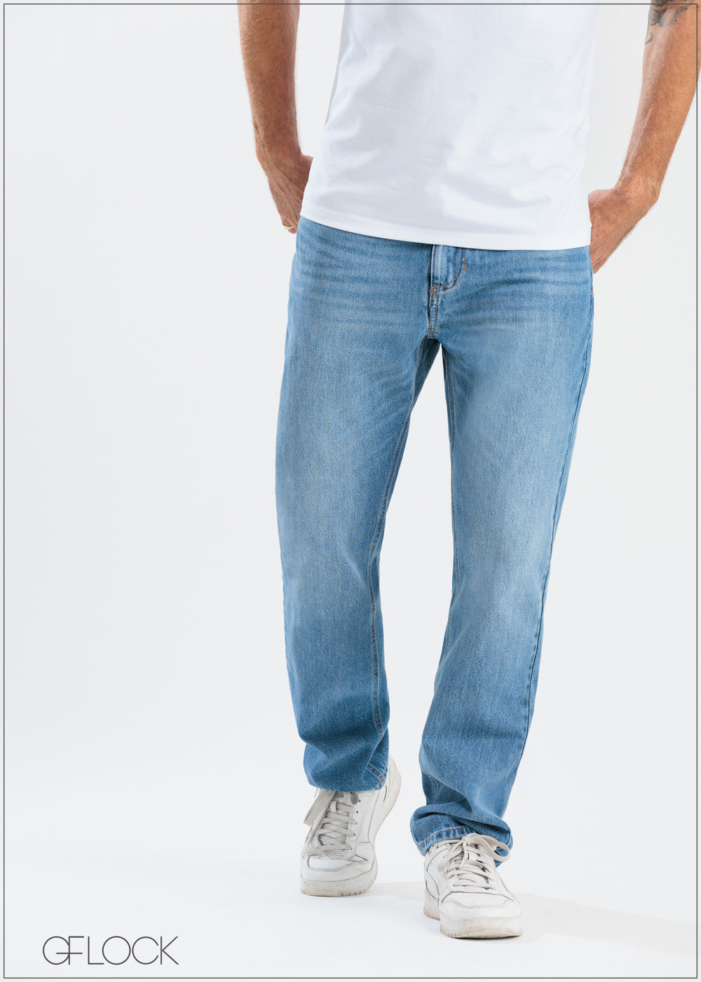 Straight Fit Jeans - Short Length - 250625